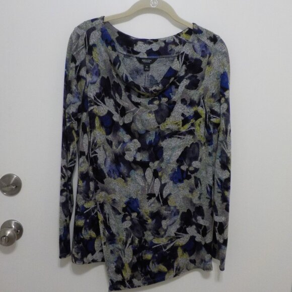 Vera Wang - Simply Vera - Sweater Long Sleeve Size Medium Print - Picture 1 of 3